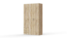 Load image into Gallery viewer, CHIC 3 Drawer &amp; 3 Door Wardrobe Oak Structure - EK CHIC HOME