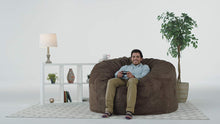 Load image into Gallery viewer, Chill Sack Bean Bag Chair: Giant 6&#39; Memory Foam Furniture Bean Bag - EK CHIC HOME