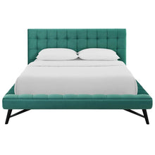 Load image into Gallery viewer, Biscuit Tufted Queen Upholstered Platform Bed - EK CHIC HOME