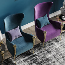 Load image into Gallery viewer, Chic Rivet Italian Design Modern Velvet Lounge Chair Set - EK CHIC HOME