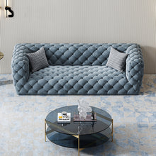 Load image into Gallery viewer, Luxury Designer Italian Furniture Chesterfield Sofa Set - EK CHIC HOME