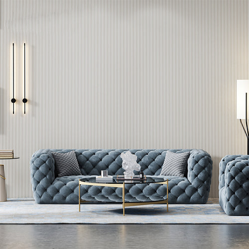 Luxury Designer Italian Furniture Chesterfield Sofa Set - EK CHIC HOME