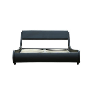 Upholstered Low Profile Platform Bed - EK CHIC HOME
