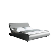 Load image into Gallery viewer, SILVER Upholstered Low Profile Platform Bed - EK CHIC HOME