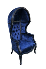 Load image into Gallery viewer, EK CHIC HOME LOUIE DE COTE 30&#39;&#39; Wide Velvet Balloon Chair