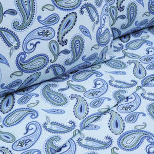 Superior Flannel Quality Cotton Paisley Sheet Set - EK CHIC HOME