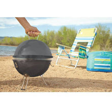 Load image into Gallery viewer, Party Ball Charcoal Grill, Black, Steel - EK CHIC HOME