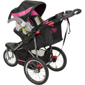 Expedition Jogging Baby Stroller, Bubble Gum - EK CHIC HOME