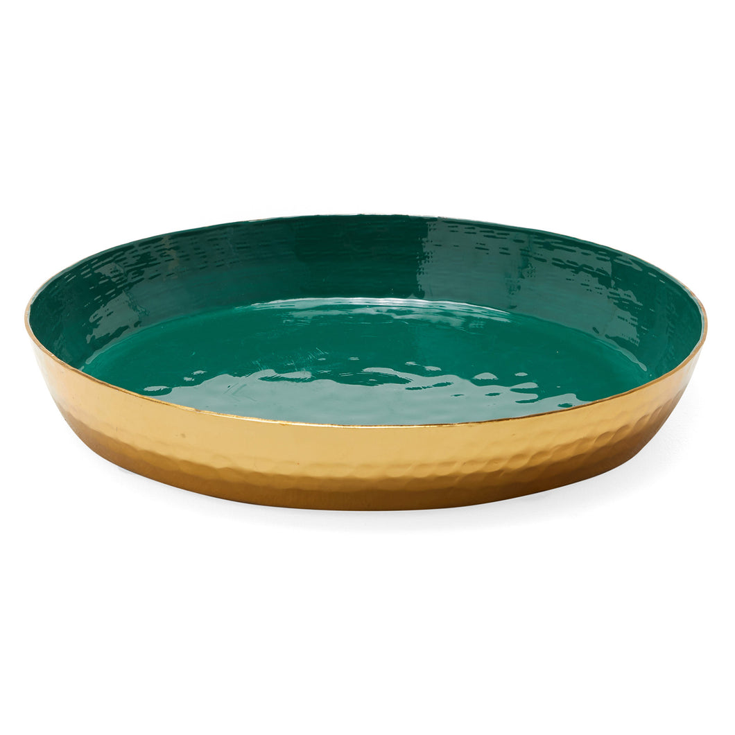 Glam Green Decorative Tray - EK CHIC HOME