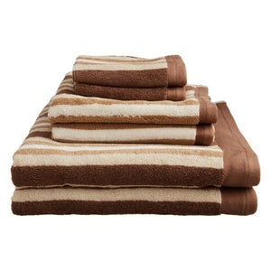 100% Long Staple Combed Cotton 6-Piece Towel Set - EK CHIC HOME