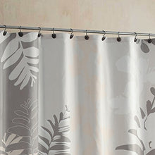 Load image into Gallery viewer, Silhouette Flower Polyester Fabric Shower Curtain - EK CHIC HOME