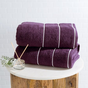 Luxury Cotton Towel Set- 2 Piece Bath Sheet Set - EK CHIC HOME