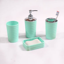 Load image into Gallery viewer, 4 Piece Bath Accessory Set, Multiple Colors - EK CHIC HOME