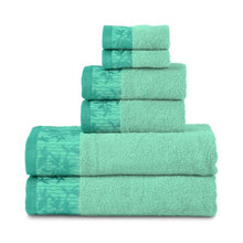 Load image into Gallery viewer, Superior 100-percent Cotton Wisteria 6-Piece Towel Set - EK CHIC HOME