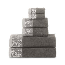 Load image into Gallery viewer, Superior 100-percent Cotton Wisteria 6-Piece Towel Set - EK CHIC HOME