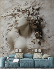Load image into Gallery viewer, 3D Relief Beauty Wall Background Wall Painting - EK CHIC HOME
