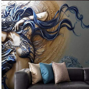 Custom Mural Wallpaper For Walls 3D Stereoscopic Embossed - EK CHIC HOME