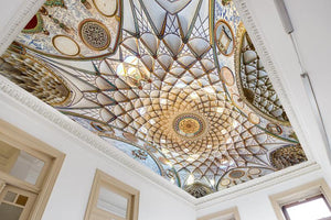 3D Modern Shapes Ceiling Decor Wallpaper - EK CHIC HOME