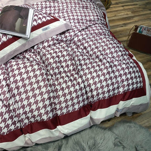 Luxury Egypt Cotton Fashion Printed Bedding Set - EK CHIC HOME