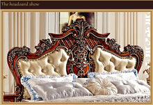 Load image into Gallery viewer, French Modern Luxurious Carved Solid Wood   1.8 m Bed - EK CHIC HOME