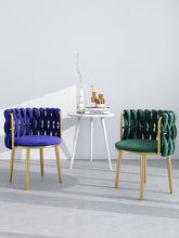 Load image into Gallery viewer, LUXURY Nordic Design Backrest Dining Chair - EK CHIC HOME