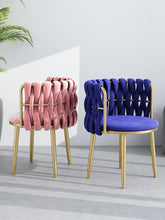 Load image into Gallery viewer, LUXURY Nordic Design Backrest Dining Chair - EK CHIC HOME