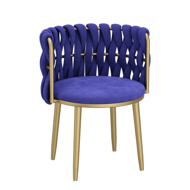 LUXURY Nordic Design Backrest Dining Chair - EK CHIC HOME