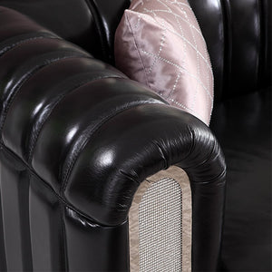 Leather Sofa Post-Modern SECTIONAL Combination Sofa Set - EK CHIC HOME