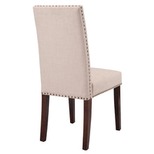 Load image into Gallery viewer, Set Of 2 Dining Chairs Fabric Upholstered High Back Armless - EK CHIC HOME