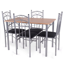 Load image into Gallery viewer, 5PCS Dining Set Table and 4 Chairs Home Kitchen Modern Furniture - EK CHIC HOME