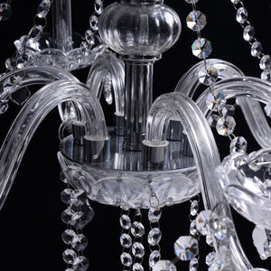 Elegant Crystal Chandelier Ceiling Light - EK CHIC HOME