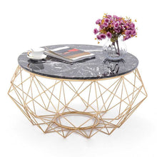 Load image into Gallery viewer, Marble Nordic Modern Round Coffee Table - EK CHIC HOME