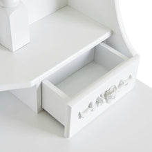 Load image into Gallery viewer, White Vanity Makeup Dressing Table Set - EK CHIC HOME