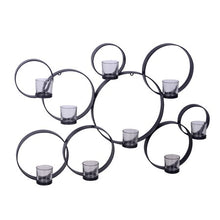 Load image into Gallery viewer, Iron Circle Wall Tealight Sconce - EK CHIC HOME