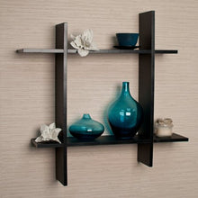 Load image into Gallery viewer, Asymmetric Laminate Square Floating Wall Shelf - EK CHIC HOME