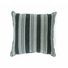 Load image into Gallery viewer, 19 x 19 in. Mirrored Stripe Outdoor Toss Pillow - Set of 2 - EK CHIC HOME