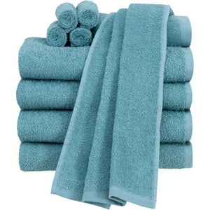 Cotton Bath Towel Set - 10 Piece Set - EK CHIC HOME