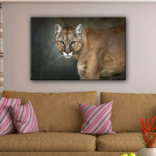 Load image into Gallery viewer, Lion Staring at The Front Modern Home Decor Ready to Hang - EK CHIC HOME