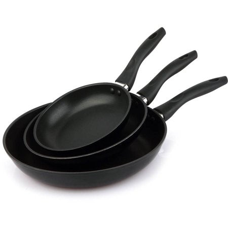 Reinforced Triple Nonstick Skillet Pack, 7