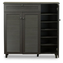 Load image into Gallery viewer, Pocillo Wood Shoe Storage Cabinet - EK CHIC HOME