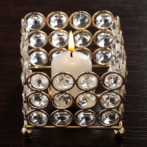 Square Votive Tealight Candle Holder - EK CHIC HOME