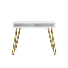 Load image into Gallery viewer, Butterfly Hairpin Writing Desk, White - EK CHIC HOME