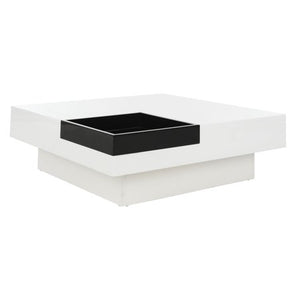 Wesley Mid-Century Glam Coffee Table with Removable Tray - EK CHIC HOME