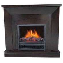 Load image into Gallery viewer, 47 inch Electric Fireplace Heater in Dark Chocolate - EK CHIC HOME