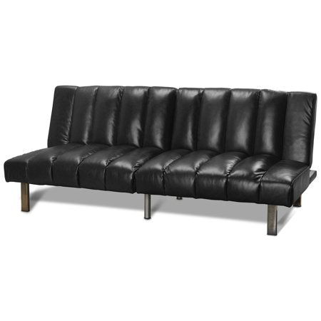 Chic Black Theater Futon - EK CHIC HOME