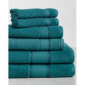 Royale 6-Piece 100% Turkish Cotton Bath Towel Set - EK CHIC HOME