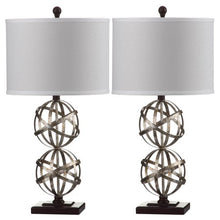 Load image into Gallery viewer, Double Sphere Table Lamp Set of 2 - EK CHIC HOME