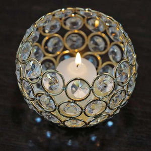 Votive Tealight Wedding Crystal Candle Holder - EK CHIC HOME