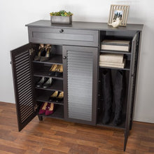 Load image into Gallery viewer, Pocillo Wood Shoe Storage Cabinet - EK CHIC HOME
