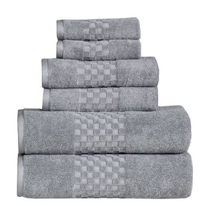 Luxury 100% Cotton 6-Piece Towel Set - EK CHIC HOME